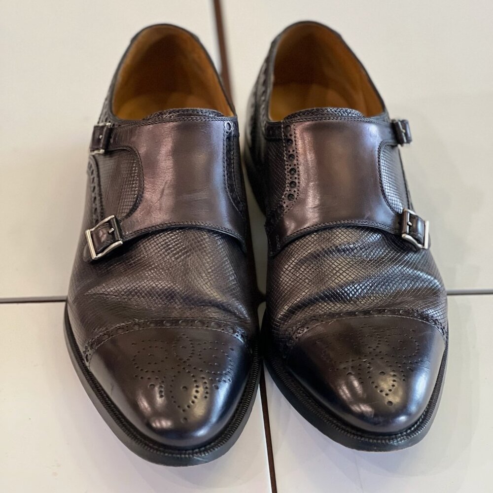 Magnanni Men's Double Monk